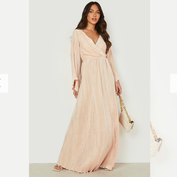 BOOHOO OCCASION- KIMONO MIX AND MATCH BRIDESMAIDS DRESS - Picture 3 of 5